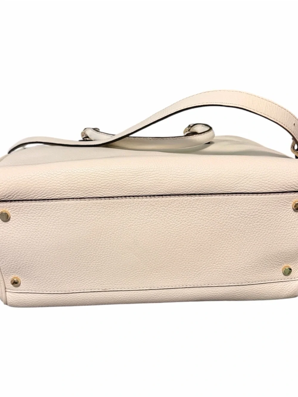 NWOT Kate spade Cream Mulberry Leather Satchel & Kate Spade navy & cream wallet